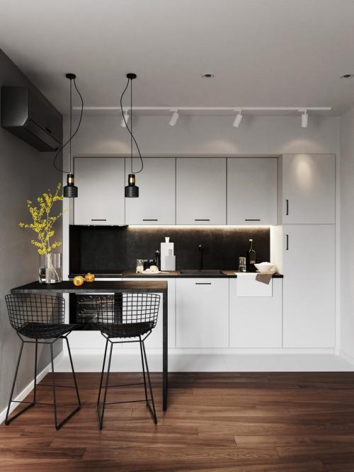 Проект кухни площадью 13 кв. м. 05