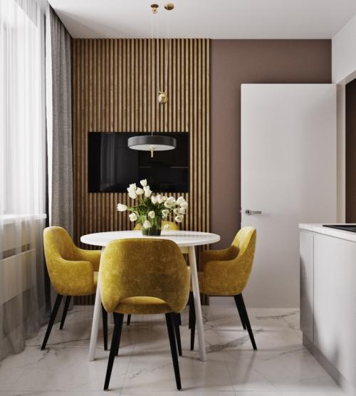 Проект кухни-гостиной 01