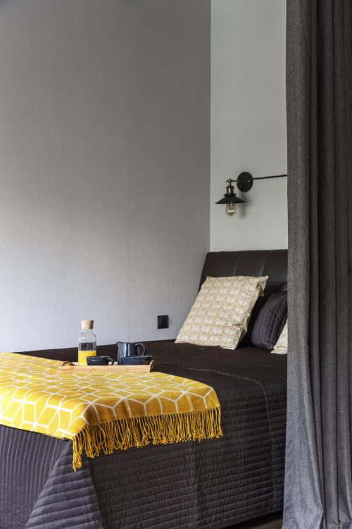 Гостиная со спальным местом. Компактная спальня-гостиная в однокомнатной квартире