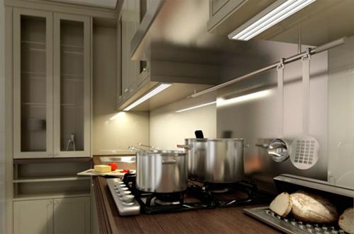 Лампочки на кухню галогенные. Светодиодная подсветка шкафа для кухни или освещение галогенными лампами? 01