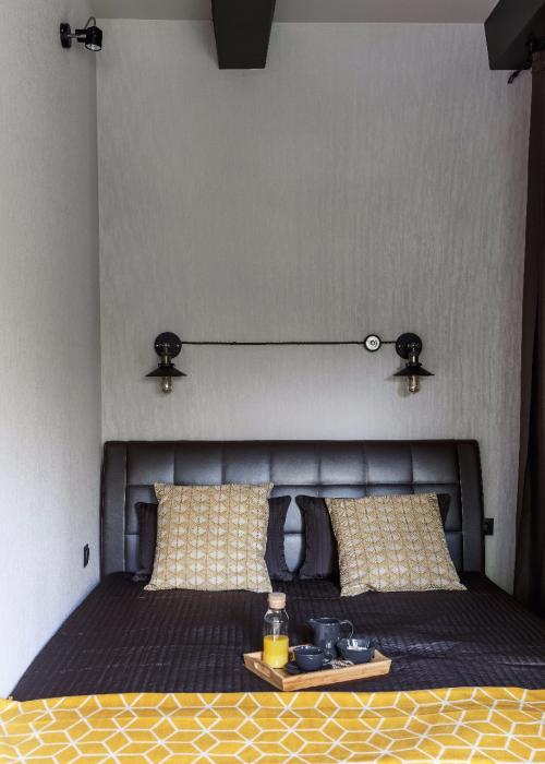 Гостиная со спальным местом. Компактная спальня-гостиная в однокомнатной квартире