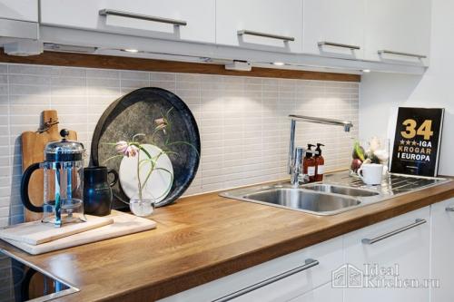 Столешница из натурального дерева. Виды деревянных столешниц для кухни