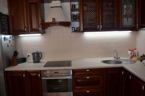 Лампы дневного света на кухню. 1 Подсветка рабочей зоны