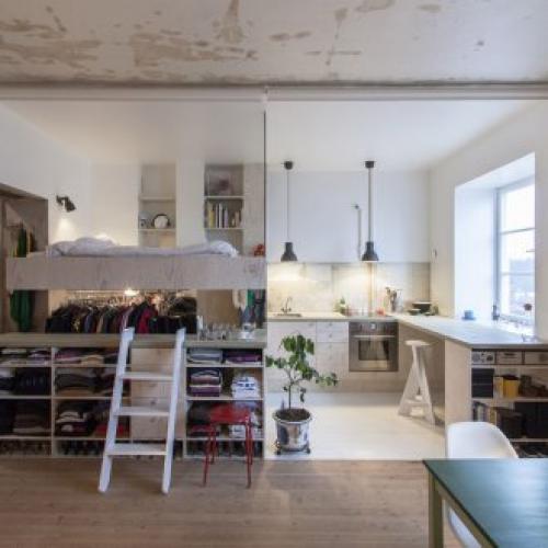 Как обустроить однокомнатную квартиру семье. Из одной комнаты – две