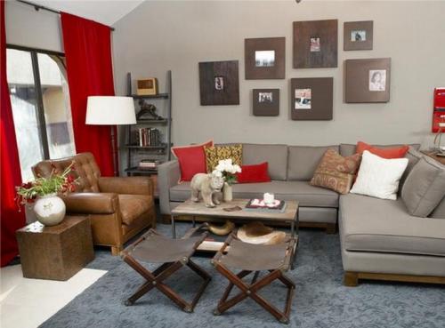 Сочетание серебряного цвета в интерьере. С какими цветами сочетается серый в интерьере