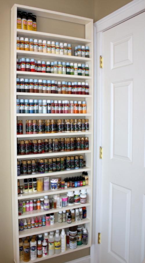 Шкаф за дверью в комнате. Как использовать место за дверью: 12 идей