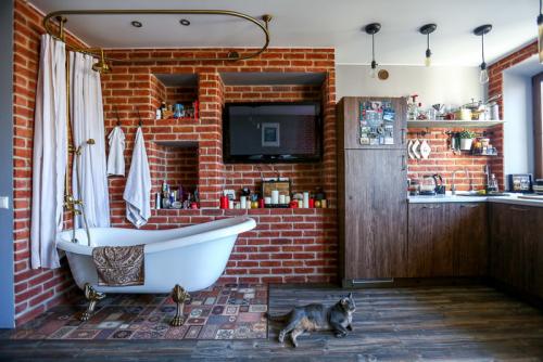 Двухкомнатная квартира в стиле лофт, 60 м 04 Двухкомнатная квартира в стиле лофт, 60 м 04