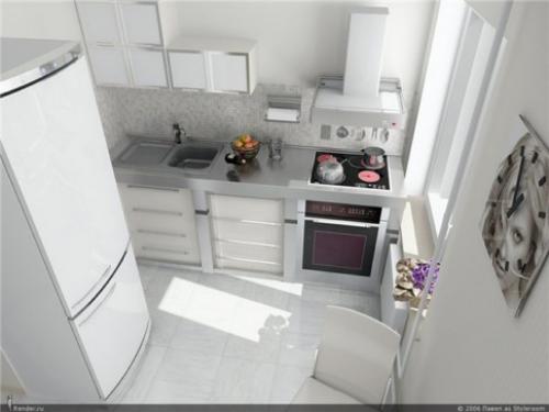 Как сделать маленькую кухню функциональной. Как сделать кухню-малютку комфортной 21 Как сделать маленькую кухню функциональной. Как сделать кухню-малютку комфортной 21