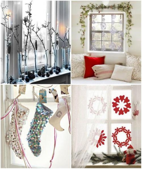 Елка в маленькой комнате. Новогодний декор: 10 идей для маленькой квартиры