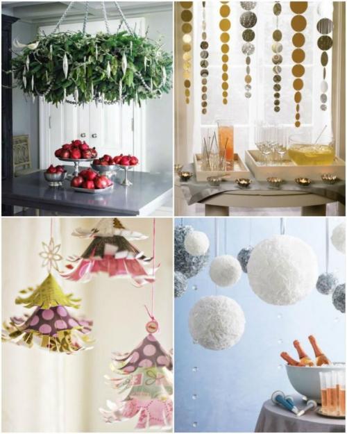 Елка в маленькой комнате. Новогодний декор: 10 идей для маленькой квартиры