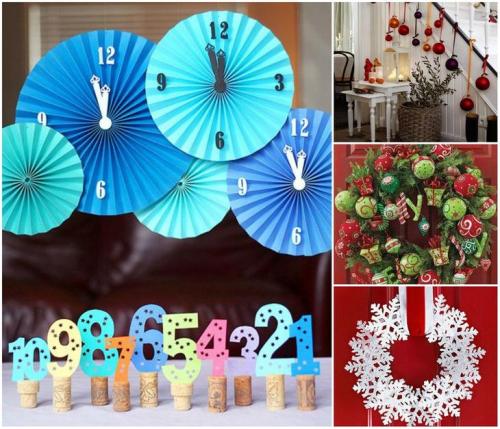 Елка в маленькой комнате. Новогодний декор: 10 идей для маленькой квартиры