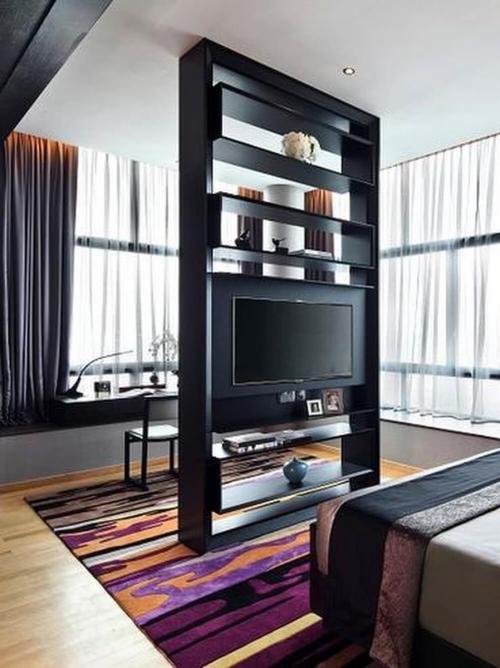 Телевизор в гостиной, как разместить. Телевизору место: размещаем ТВ-зону в интерьере