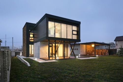 Интерьер деревянного дома в стиле лофт. Дом в стиле лофт