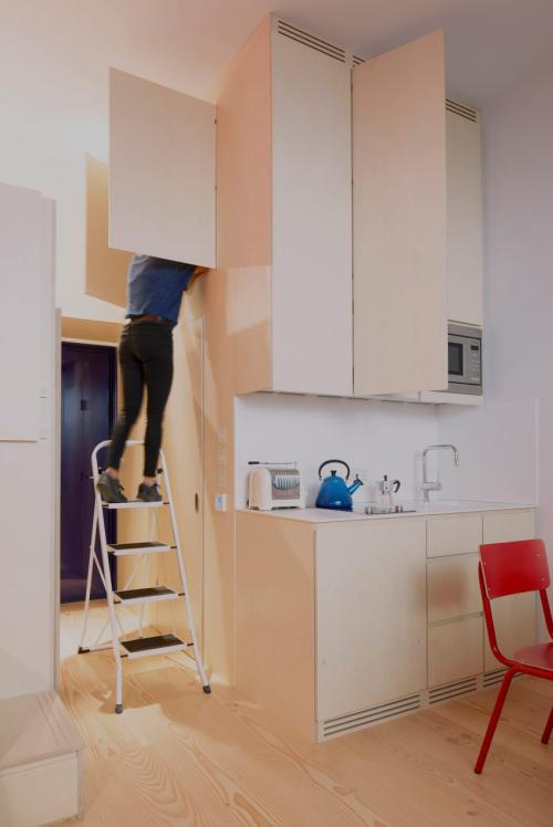 Квартира студия 19 кв м дизайн. Проект квартиры площадью 19 метров, в которой есть все необходимое