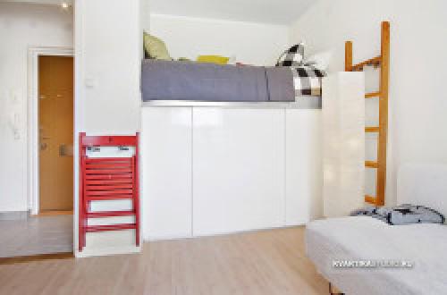 Дизайн квартиры студии 17 кв м фото