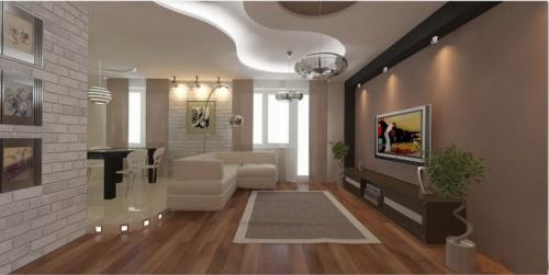 Маленькая гостиная в хрущевке дизайн. Какую мебель купить и как много 14 Маленькая гостиная в хрущевке дизайн. Какую мебель купить и как много 14