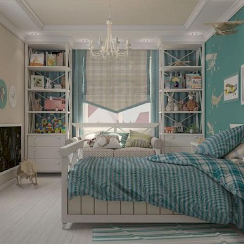 Дизайн проект в стиле прованс квартиры. Дизайн-проекты 06