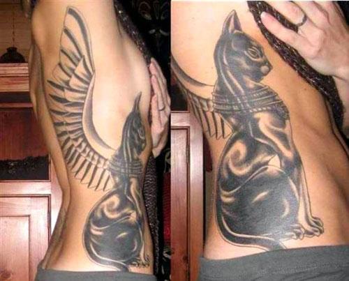 Египетский стиль тату. Тату в египетском стиле