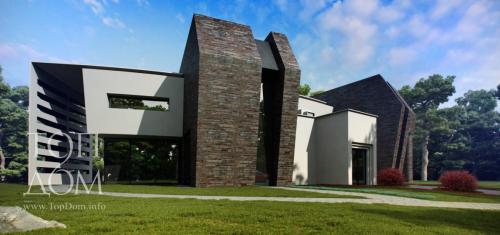 Архитектура дома в современном стиле. Основные особенности проекта современного дома 01