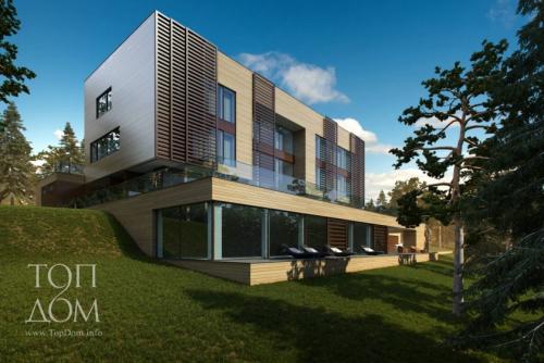 Архитектура дома в современном стиле. Основные особенности проекта современного дома 03