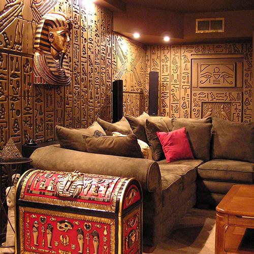 Египетский стиль в интерьере. Характерные черты египетского стиля 06