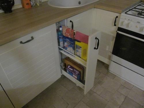 Пространство под мойкой рациональное использование. Система хранения под мойкой на кухне: вопросы гигиены