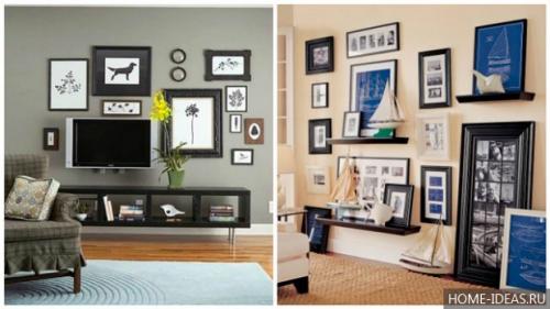 Как разместить картины на стене разных размеров. Как развесить картины в квартире: основные правила 01 Как разместить картины на стене разных размеров. Как развесить картины в квартире: основные правила 01