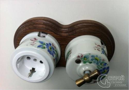 Красивые выключатели и розетки. 03