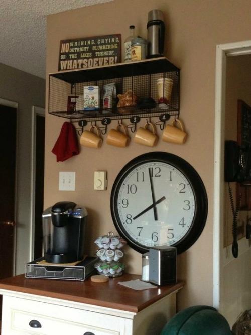 Кофеварка на кухне 12