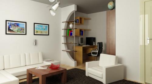 Маленький кабинет в квартире. Как быстро и недорого устроить рабочий кабинет в малогабаритной квартире