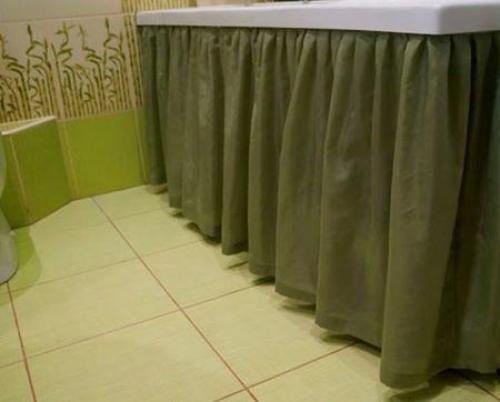 Чем закрыть пространство под раковиной. Способы для эффективного обустройства ниши