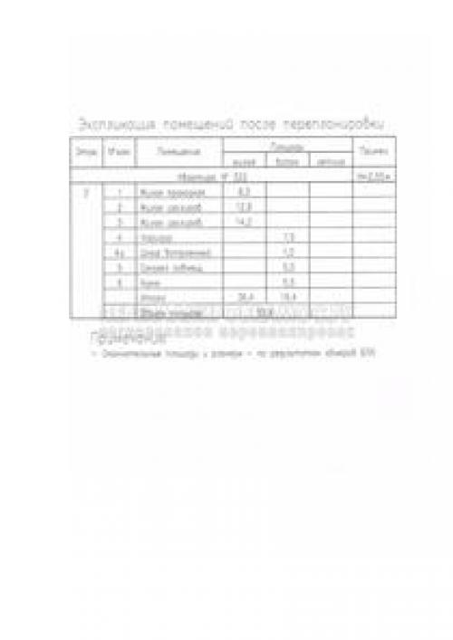 Коридор над жилой комнатой. Увеличение жилой комнаты 22