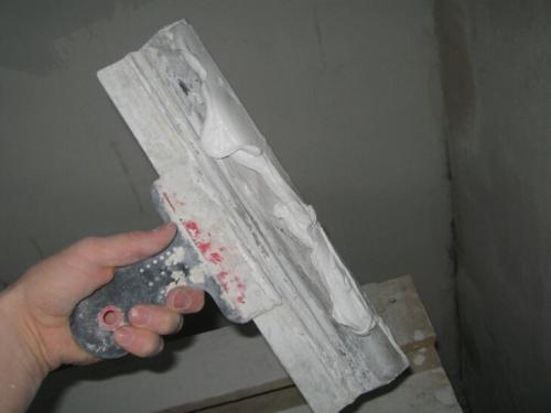 Шпаклевка на цементной основе. Характеристика шпатлевки 04