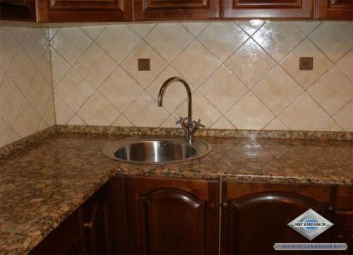 Варианты столешниц для кухни из мрамора. Цены на столешницы из гранита и мрамора