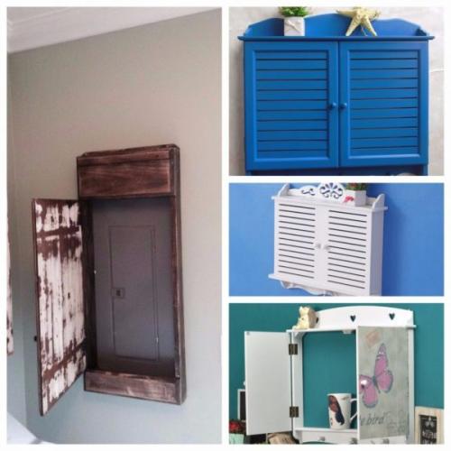 Как задекорировать электрический щиток. Почему не желательно прятать щиток электричества квартиры за предметами декора