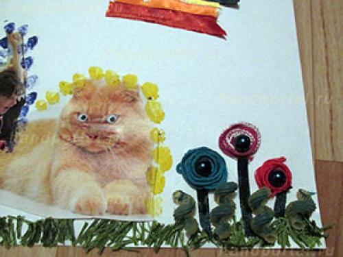 Коллаж из картинок своими руками для детей. Как сделать детский коллаж «Уютное место» своими руками