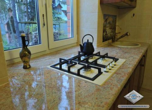 Варианты столешниц для кухни из мрамора. Цены на столешницы из гранита и мрамора