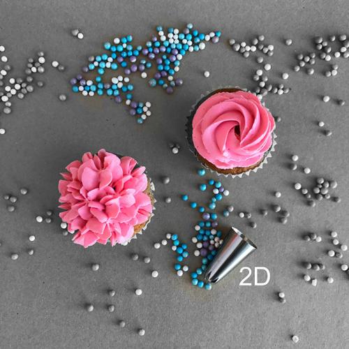 Капкейки без крема, как украсить. Творожный со сливочным маслом 04