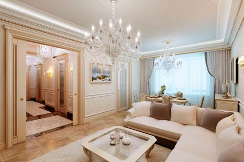 Оформление гостиной в квартире в светлых тонах. Гостиная, оформленная в светлых тонах – место отдыха и расслабления