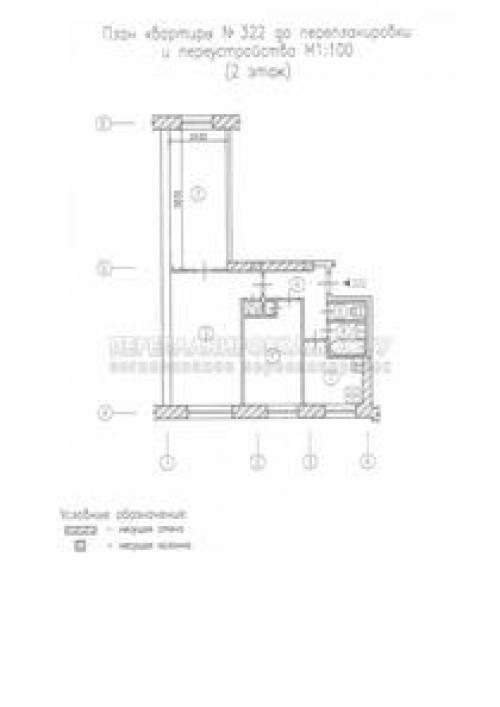 Коридор над жилой комнатой. Увеличение жилой комнаты 18