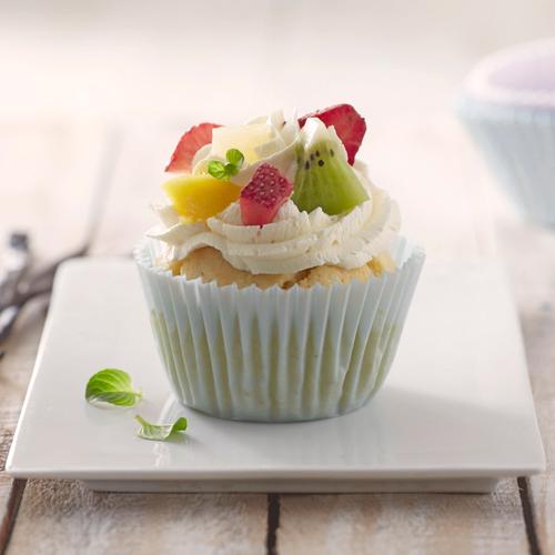 Разноцветный крем для капкейков. Крем для Капкейков, который держит форму