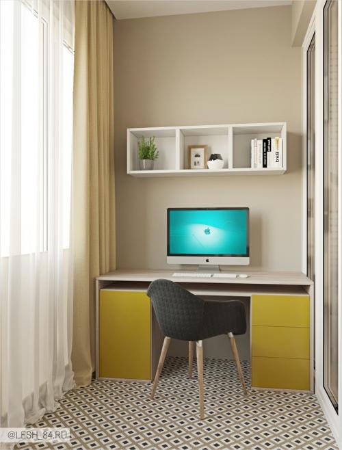 Дизайн-проект квартиры 42 кв. м 07