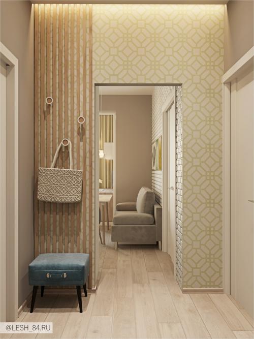 Дизайн-проект квартиры 42 кв. м 10