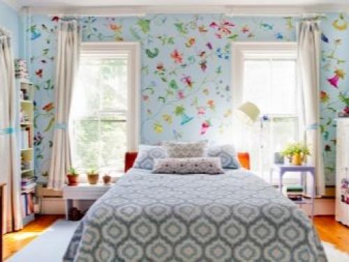 Картины на обоях с рисунком. Правильное сочетание обоев и картин 10 Картины на обоях с рисунком. Правильное сочетание обоев и картин 10