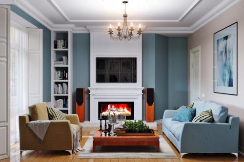 Дизайн зала в квартире. Стиль для зала
