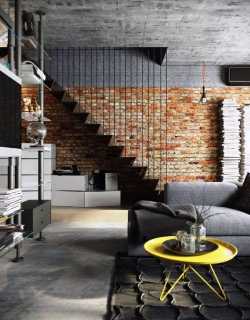 Декор кирпичной стены в квартире. Кирпичная стена в различных стилях