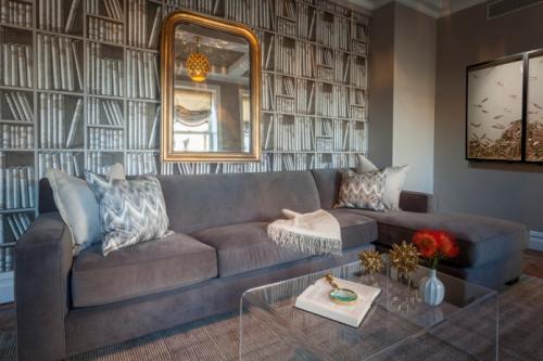 Сочетание обоев и картин. Способы комбинирования