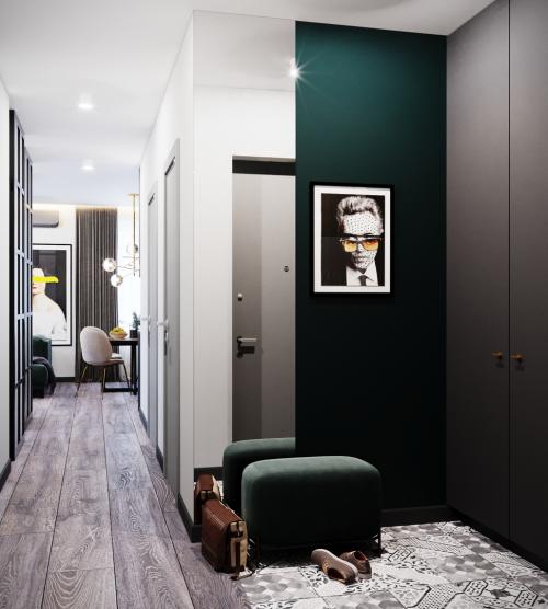 Квартира 63 м2 в Москве. ЖК Домашний 02