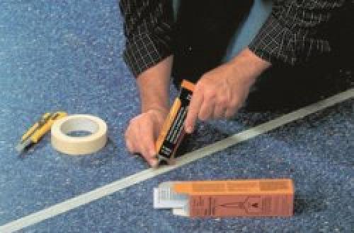 Замазка стыков линолеума. Сварка швов линолеума: холодная, горячая