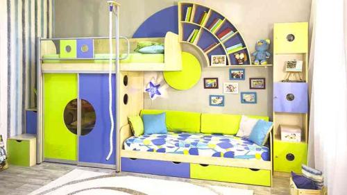 Какая мебель нужна в детскую комнату. Какая мебель должна обязательно быть в комнате для мальчика